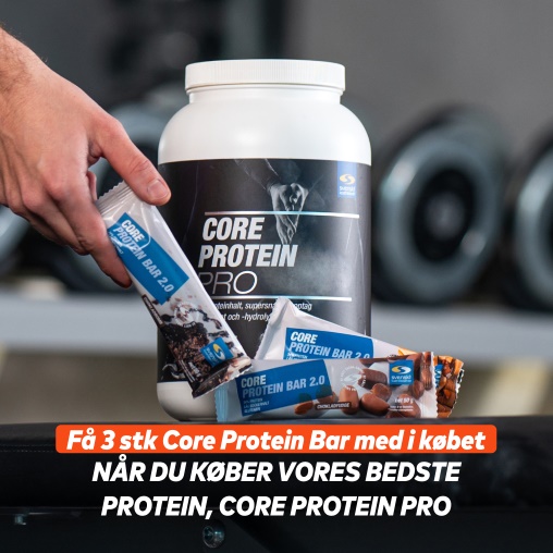 Core Protein Pro + 3 stk Core Protein Barer GW